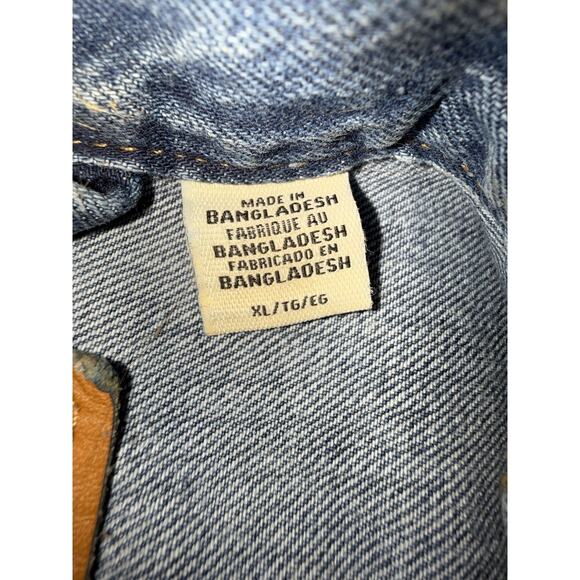 Levi’s Type 2 Selvedge Denim Jacket LVC Size XL Moto, Retro Preppy Classic - Picture 8 of 13